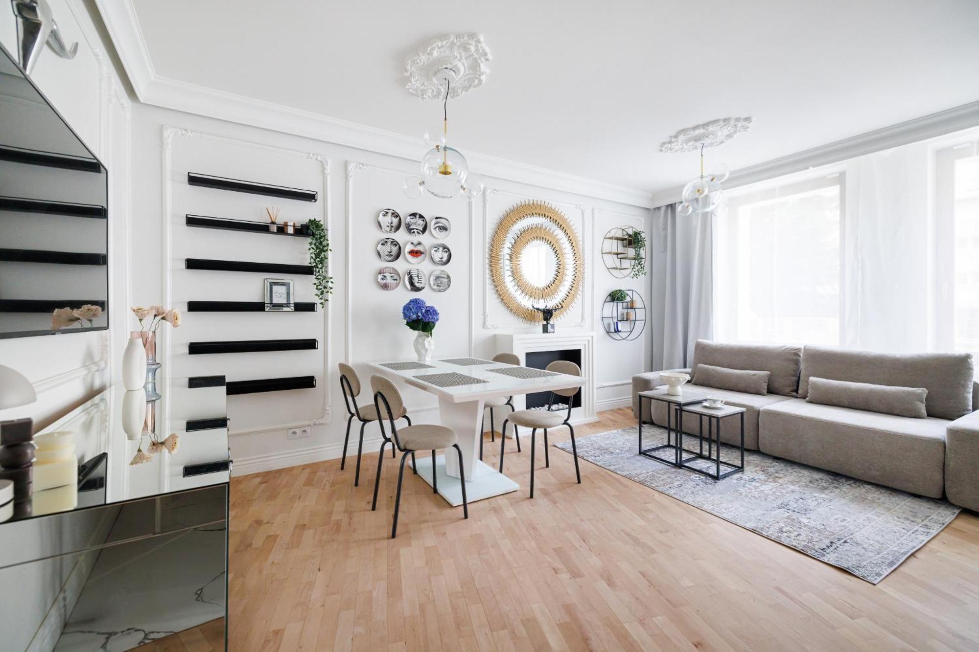 Gold By Praia Apartments - 600 M Do Plazy - Parking Sopot Exteriör bild
